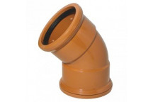110mm Underground 45 Deg Double Socket Bend