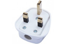 3 Pin 13A sleeved plug top