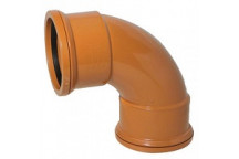 110mm Underground 90 Deg Double Socket Bend