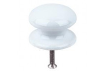 32mm Victorian porcelain knob pack of 5