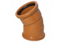 110mm Underground 30 Deg Double Socket Bend