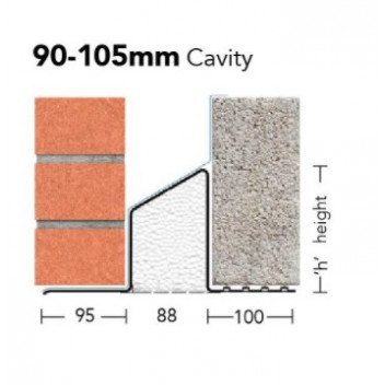 Keystone Steel Lintel S/K-90  900mm