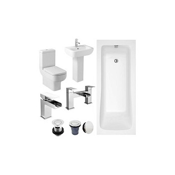 Camilla Bathroom suite - White