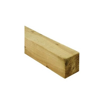 75mm x 75mm 1.4 metre Softwood Fence Post