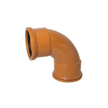 110mm Underground 90 Deg Double Socket Bend