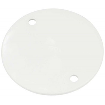 Circular terminal box lid