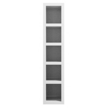 Gloss White 720mm x 150mm Wine Rack