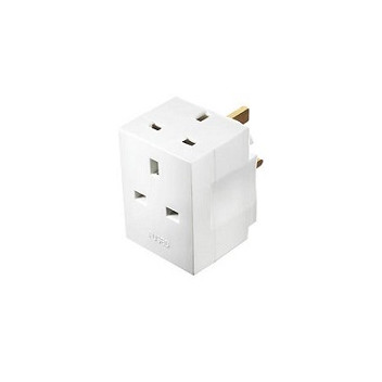 13 Amp 2 way adaptor